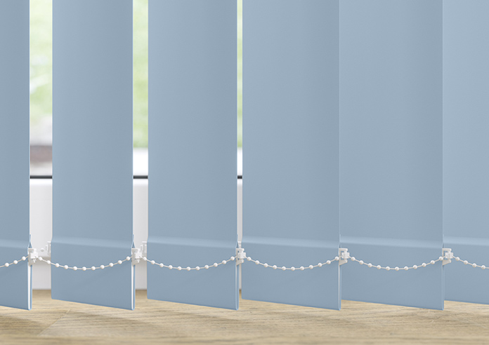 Trinity (Blackout), French Blue - Vertical Blind - Image 4